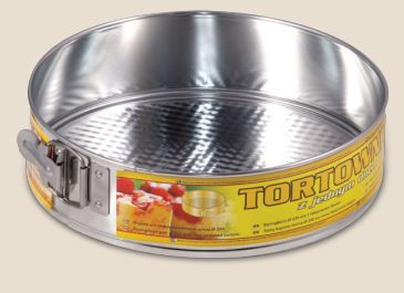 Tortaforma kör alakú csatos 26cm texturált aljjal 162-104