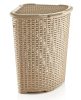 Szennyestartó sarok rattan 52L 40,2x40,2x58cm 05005