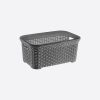 Ruháskosár 35L 55x36x25cm Rattan 05104