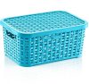 Tároló kosár tetővel rattan 5L 19,5x28x12,5cm SP-290