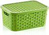 Tároló kosár tetővel rattan 5L 19,5x28x12,5cm SP-290