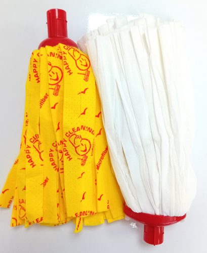 MOP fej fehér+sárga Happy Cleaning RS-1125