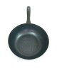 Wok márvány bevonat 28cm üveg fedővel Basico PH-15455 -28